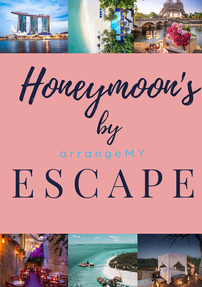 Honeymoons by arrangeMY Escape